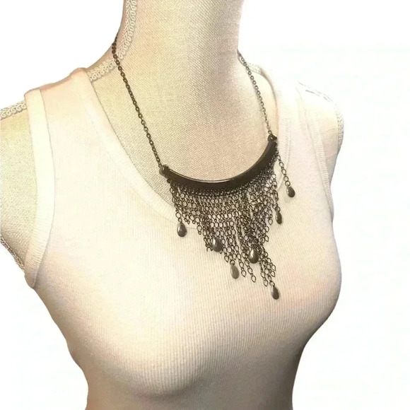 Elegant Black Chain Necklace
